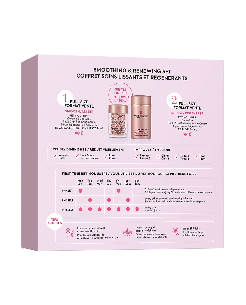 Estuche Regalo Crema Renovadora con Retinol Ceramide Water Cream Elizabeth Arden 2