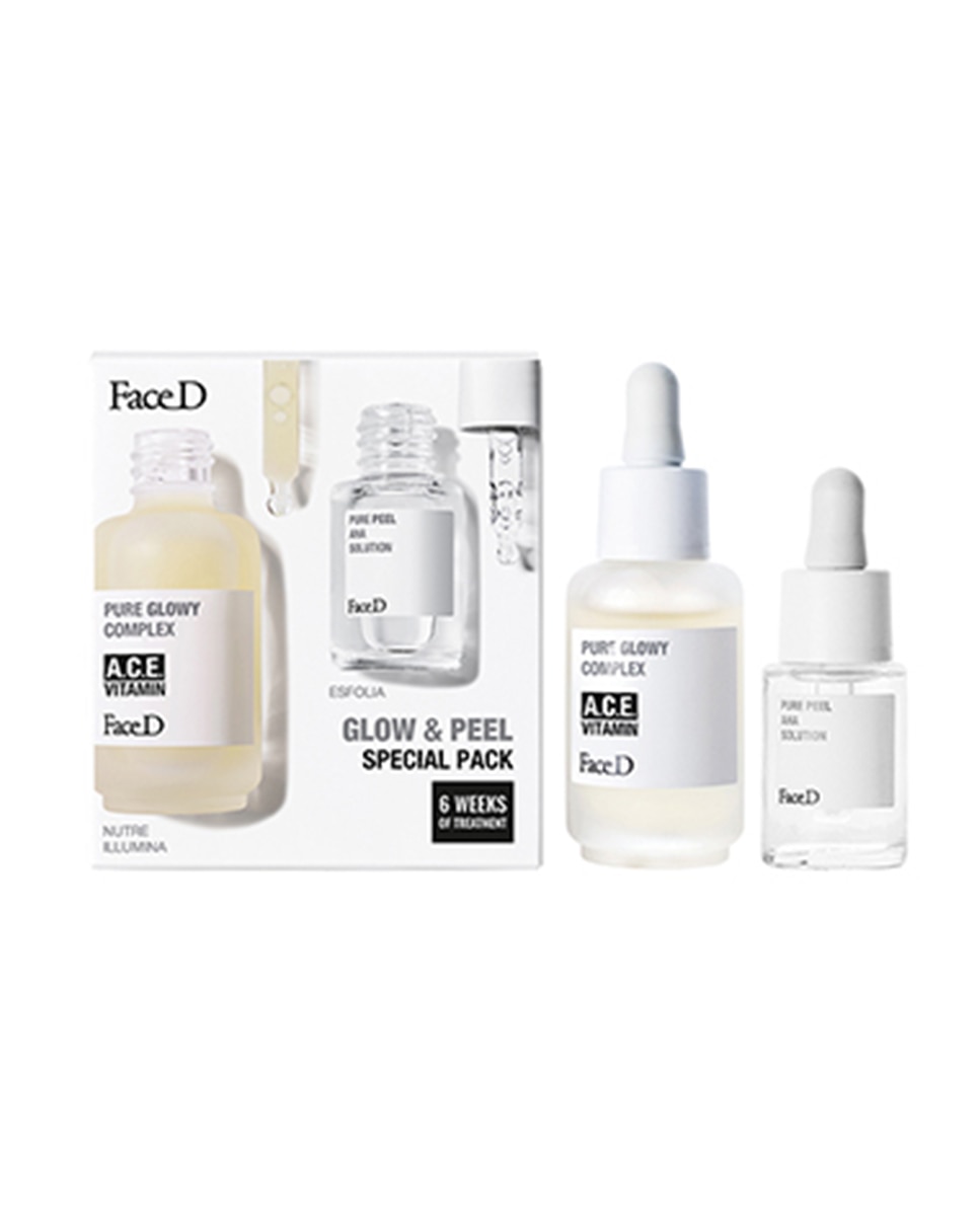 Face D - Estuche De Regalo Glowy & Peel Face D.