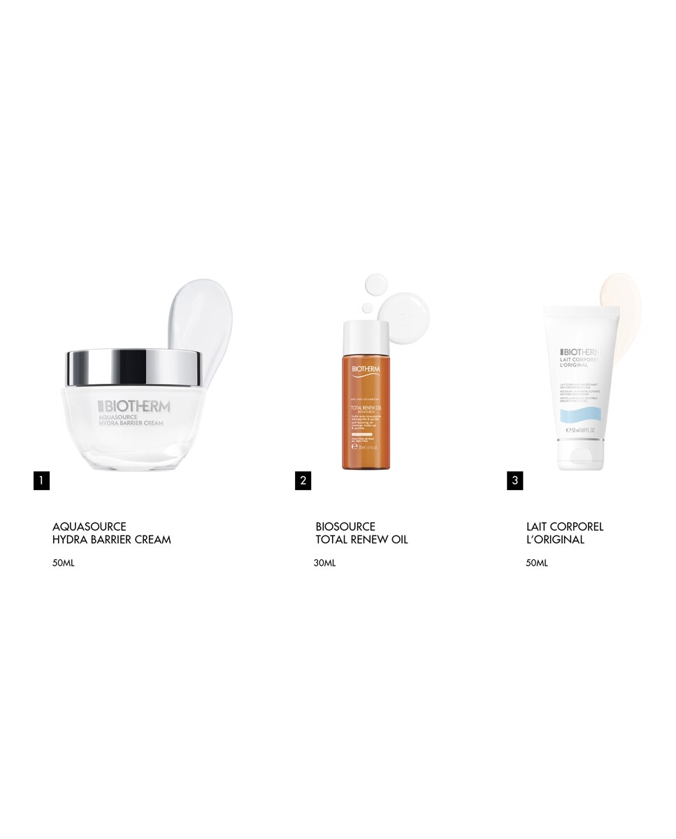Estuche Regalo Aquasource Hydra Barrier Biotherm 3