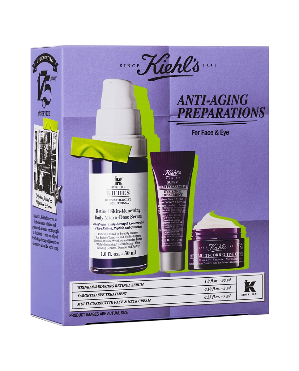 Kiehl's - Estuche Regalo Anti-Aging Preparations Kiehl's.