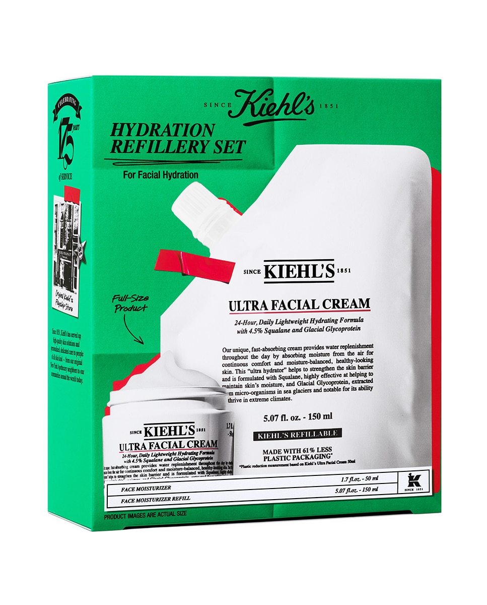 Kiehl's - Estuche Regalo Hydration Refillery Ultra Facial Cream Kiehl's.