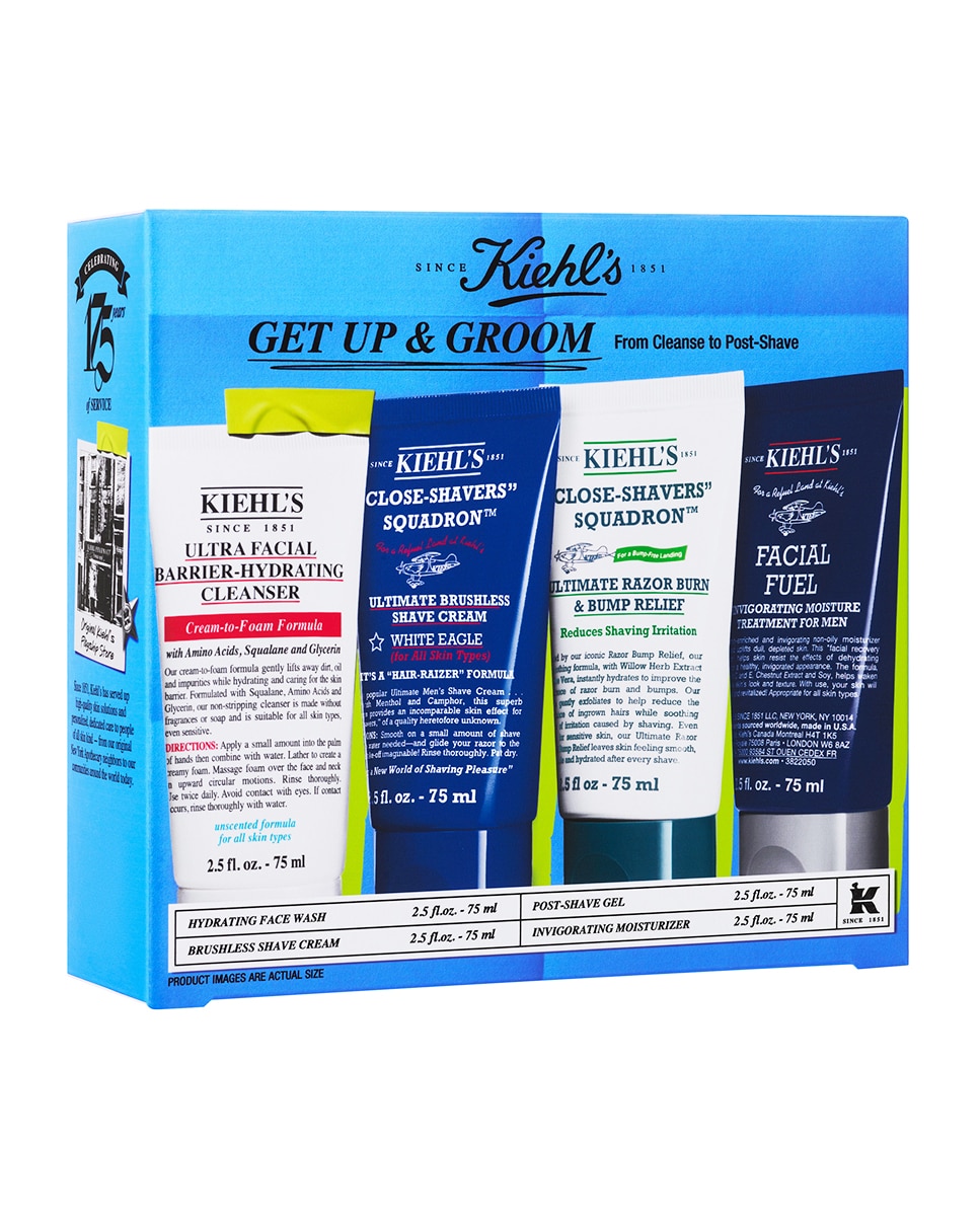 Kiehl's - Estuche de Regalo Cofre Get Up & Groom Kiehl’s.