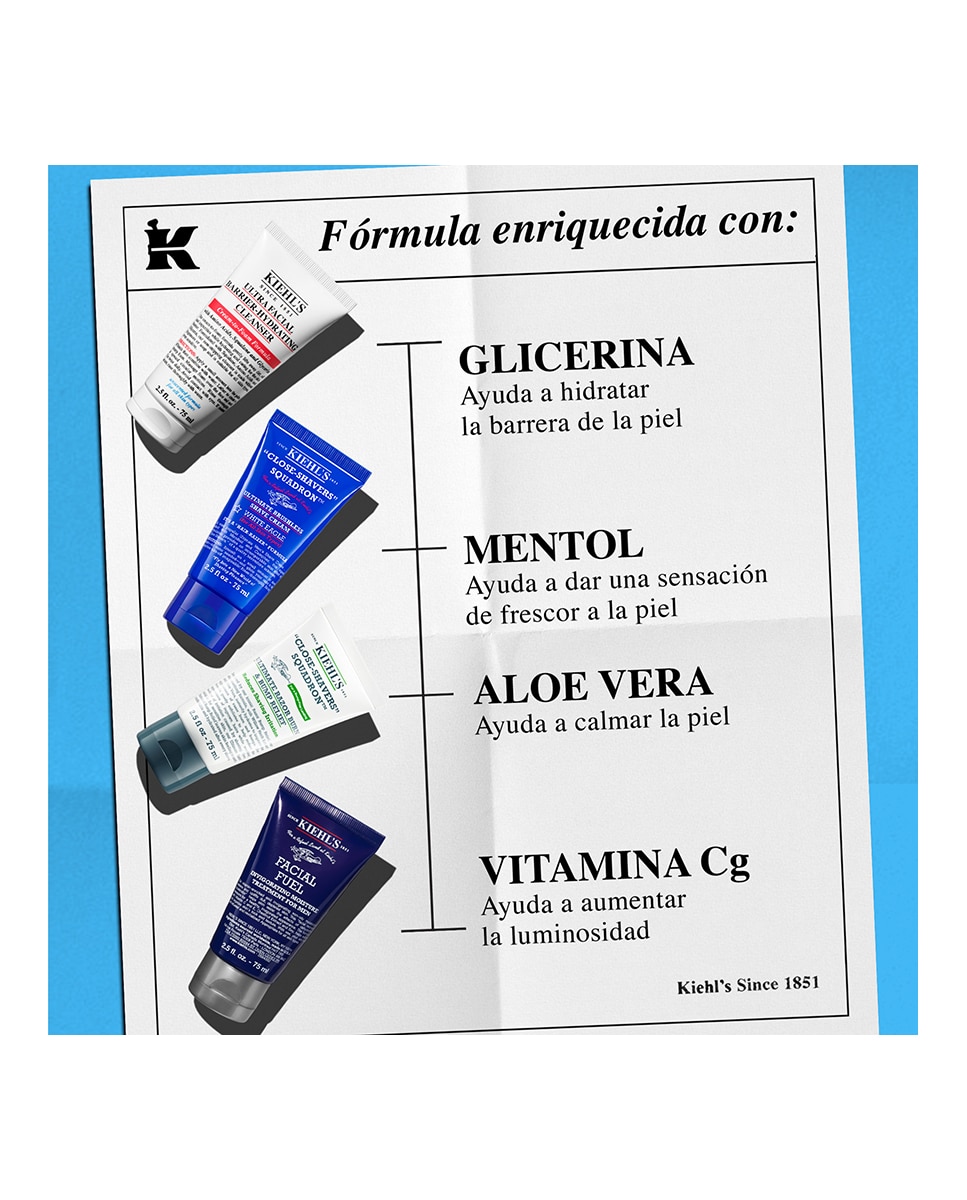 Estuche de Regalo Cofre Get Up & Groom Kiehl’s 4