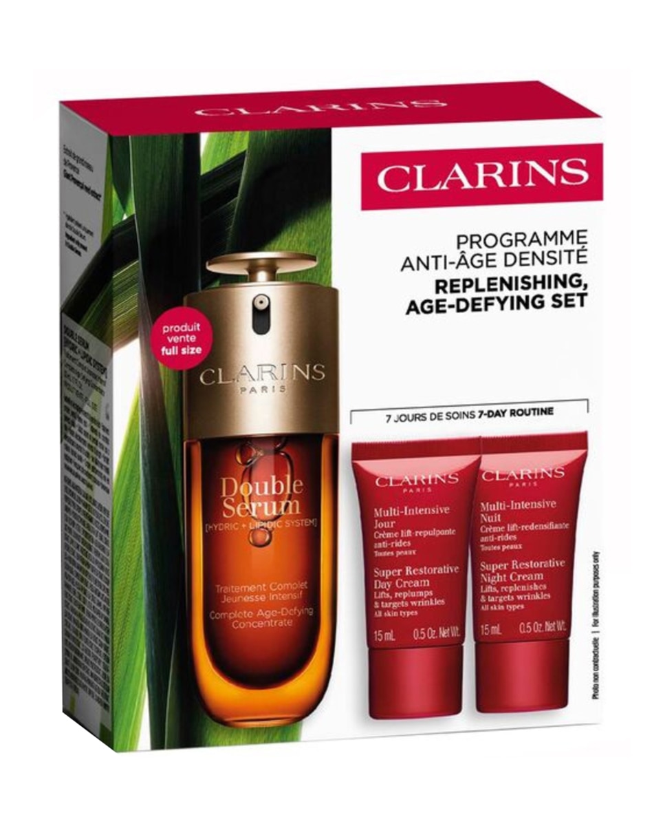 Estuche De Regalo Antiedad Ds 50 + Mi Clarins 3