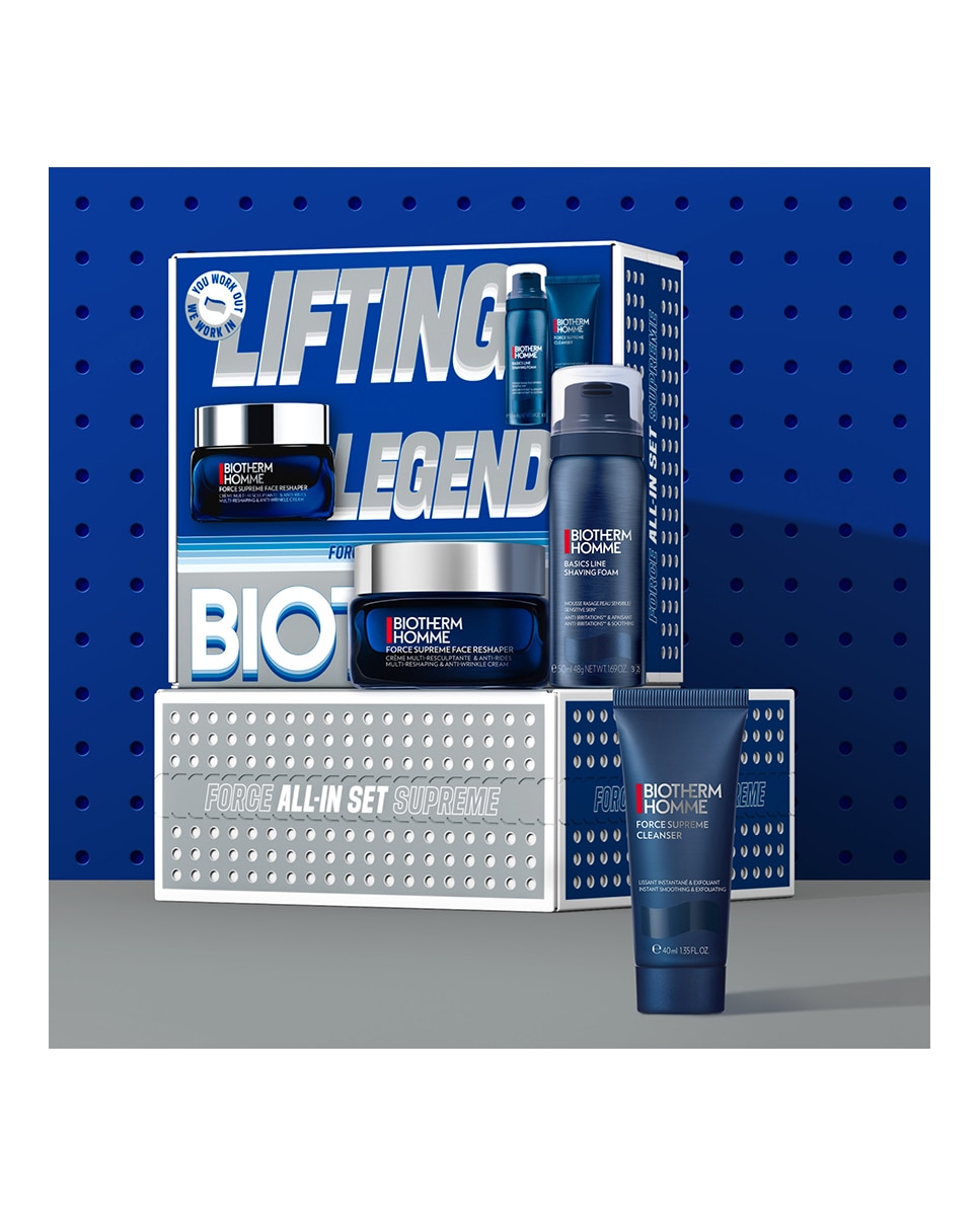 Estuche de Regalo Force Supreme Reshaper Biotherm 4