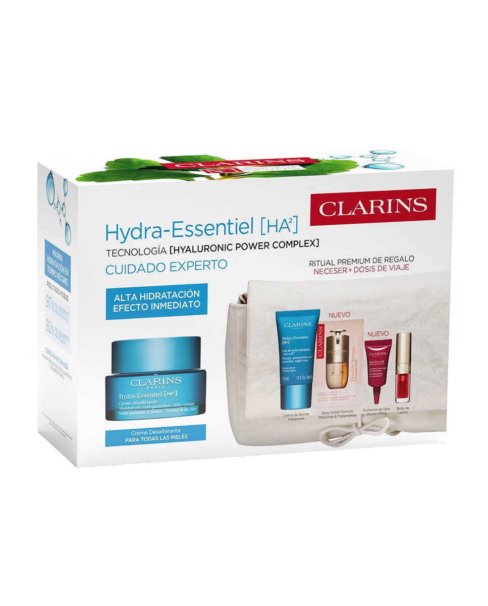 Imagen 0 de Estuche de regalo Cofre Experto Hydra-Essentiel Clarins