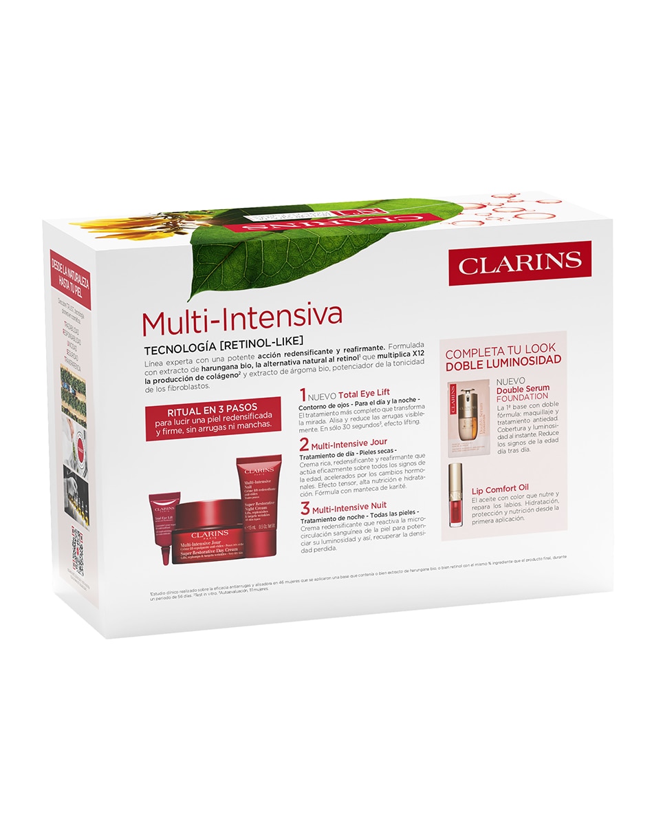 Estuche de regalo Cofre Experto Multi-Intenisve Todas la Pieles Clarins 2