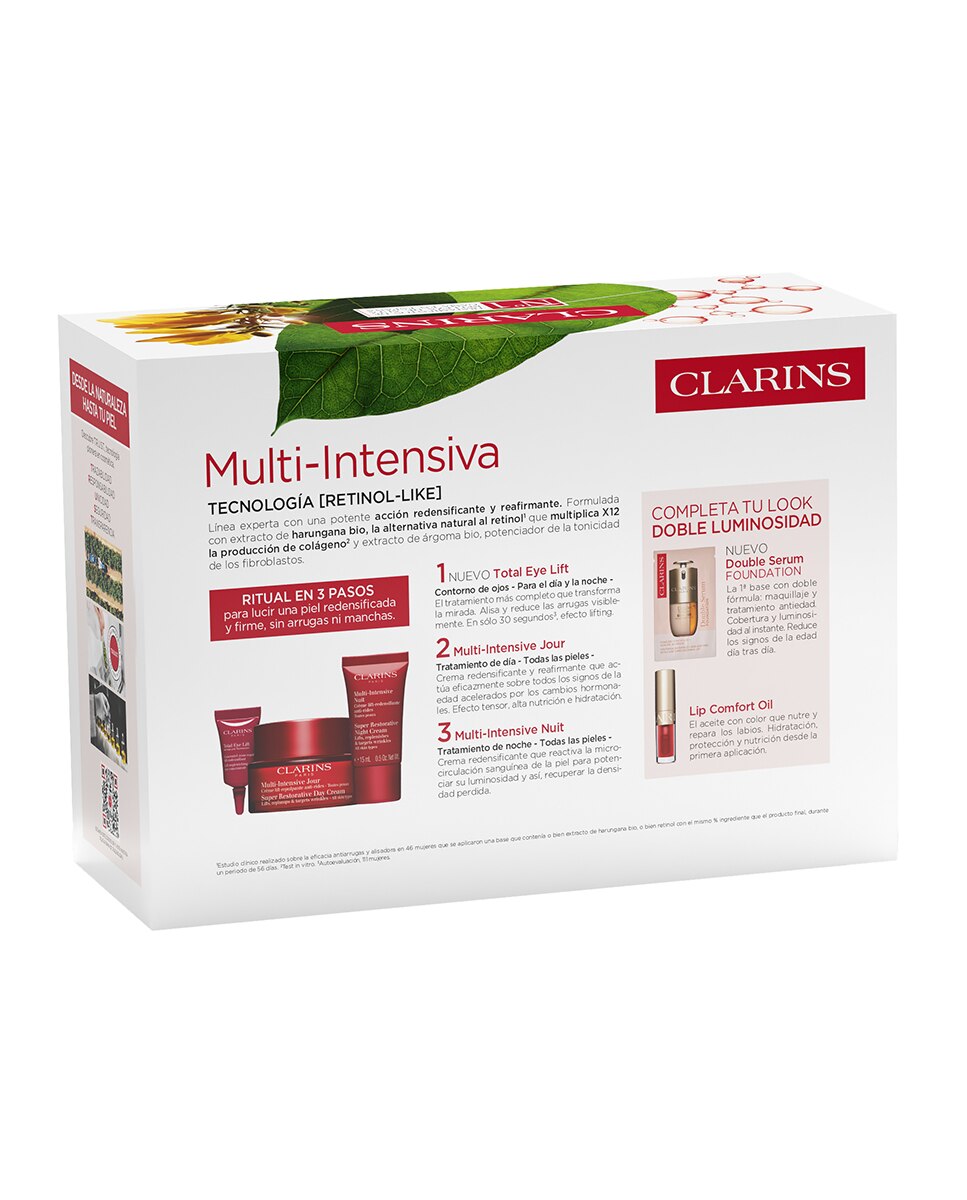 Estuche de regalo Cofre Experto Multi-Intenisve Pieles Secas Clarins 2