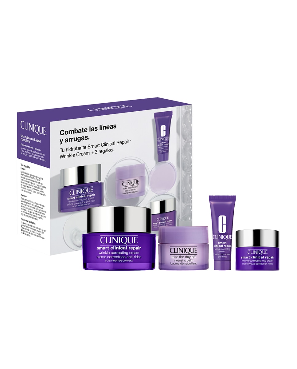 Imagen 0 de Estuche de Regalo Smart Wrinkle Correcting Cream 50ml Clinique