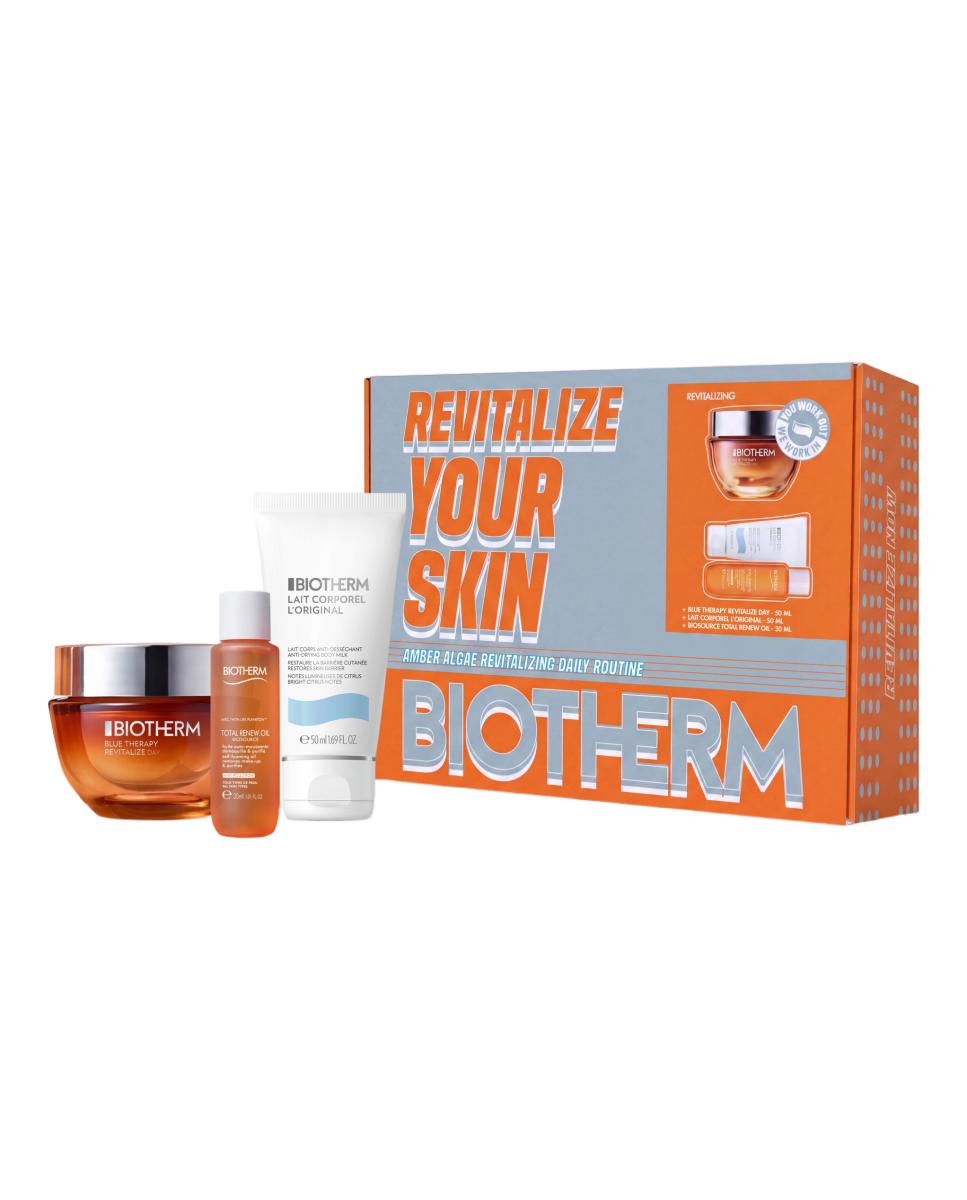 Estuche Regalo Blue Theraphy Amber Algae Biotherm 1