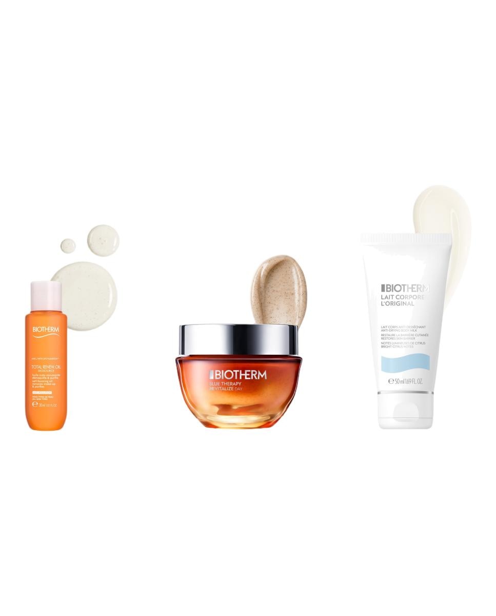 Estuche Regalo Blue Theraphy Amber Algae Biotherm 2