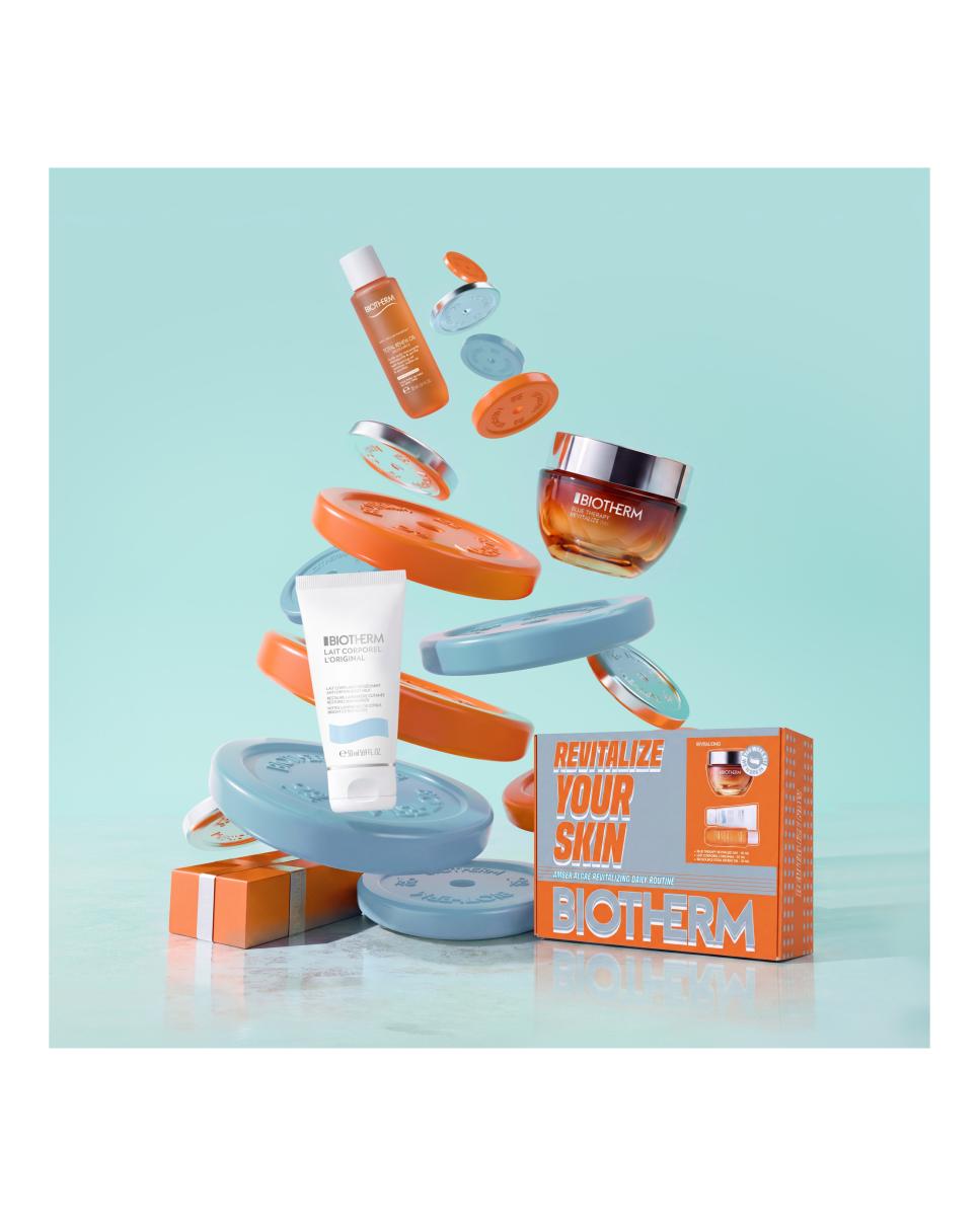 Estuche Regalo Blue Theraphy Amber Algae Biotherm 4