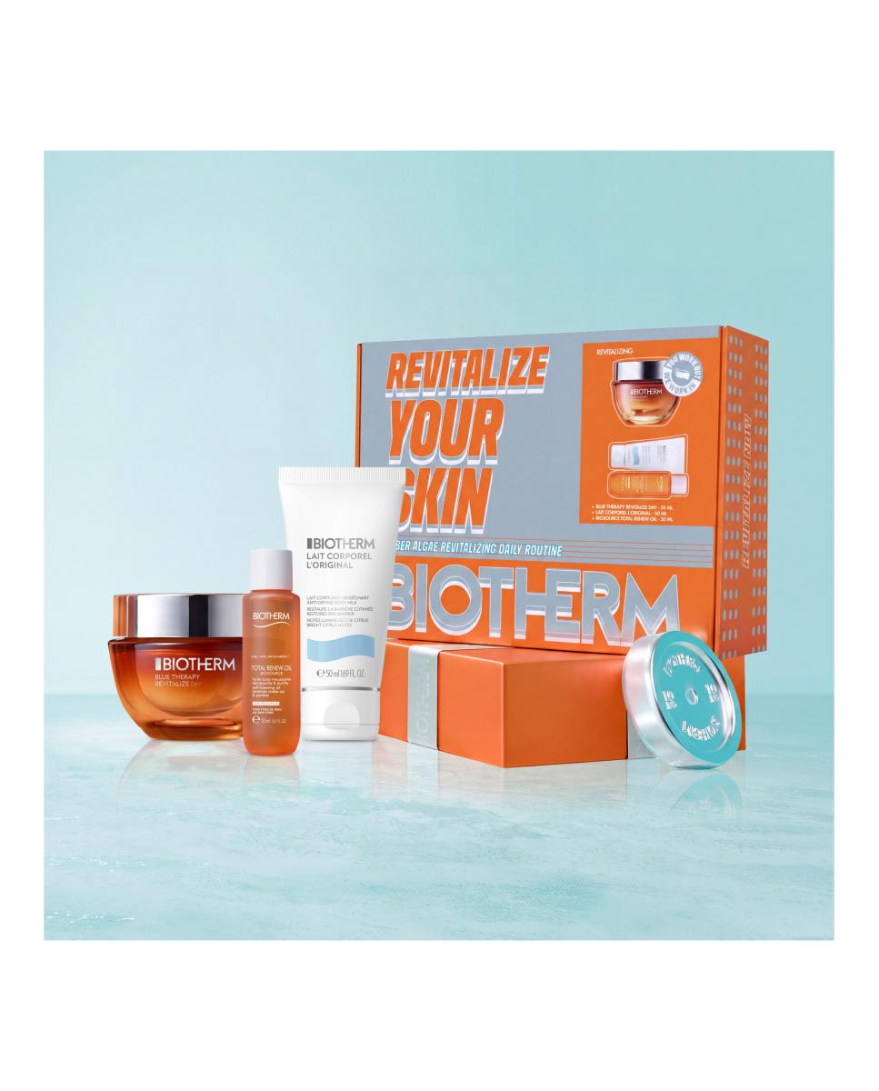 Estuche Regalo Blue Theraphy Amber Algae Biotherm 5