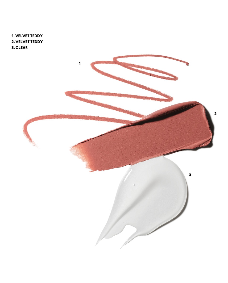 Estuche de Labios 3 Productos M.A.C - Ruby woo Velvet teddy-2
