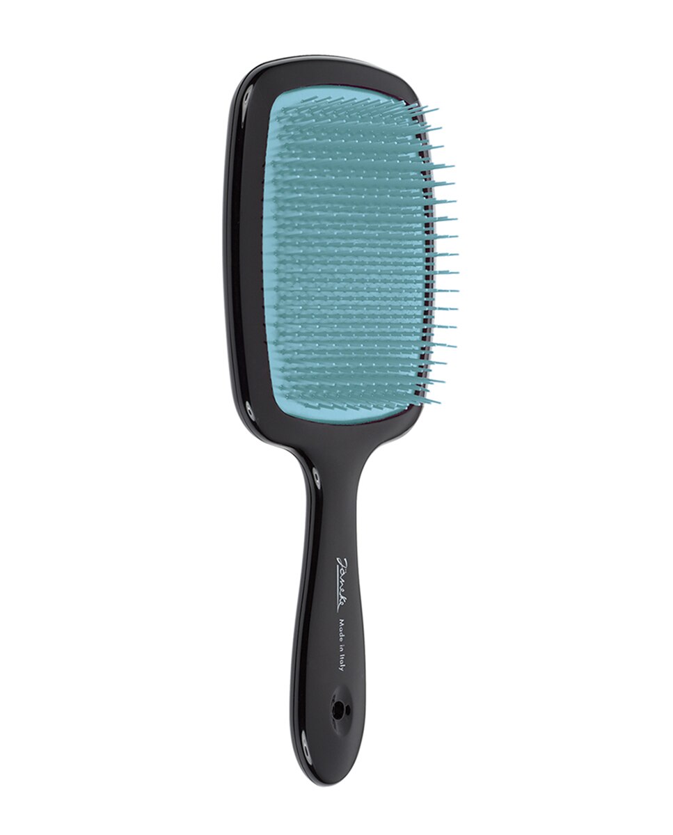 Imagen 0 de Cepillo Cuadrado Negro Con Azul Agua Janeke