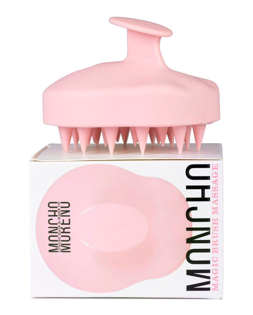 Cepillo de masaje manual Magic Brush Massage Moncho Moreno - Rosa Rosa-3