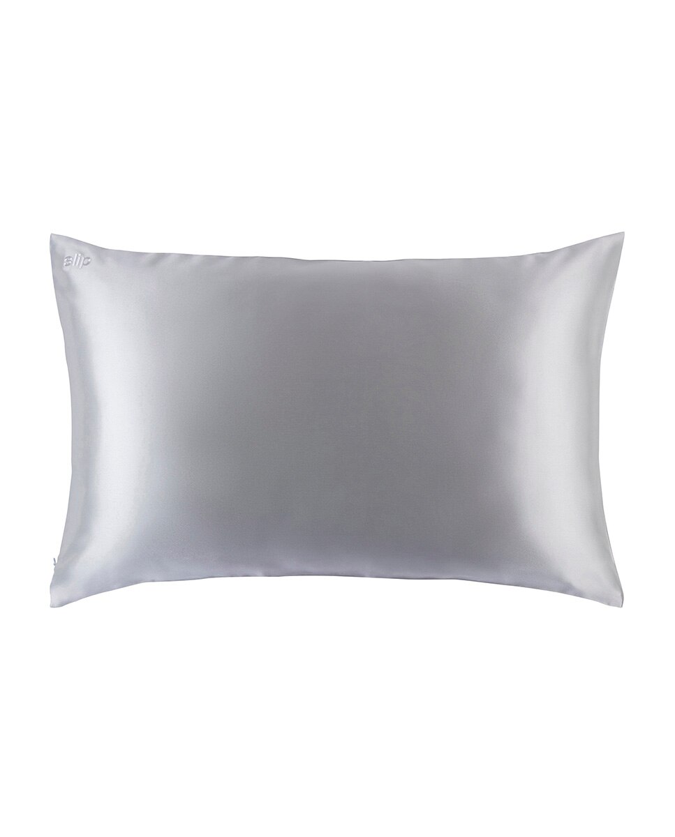 Imagen 0 de Funda De Almohada De Seda Pura Queen
 Slip plateado