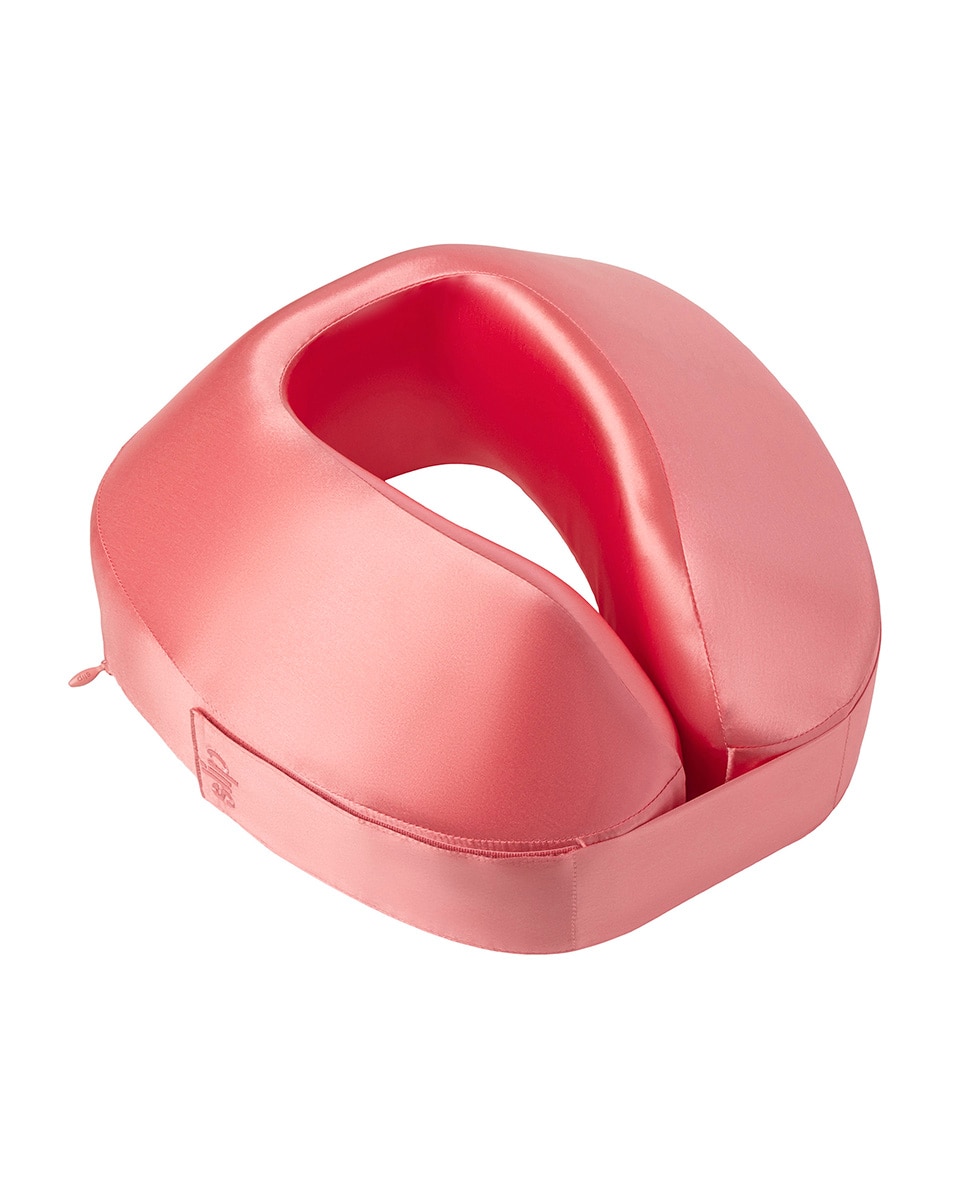 Imagen 0 de Almohada De Viaje De Seda Pura Jet Setter Slip colorete