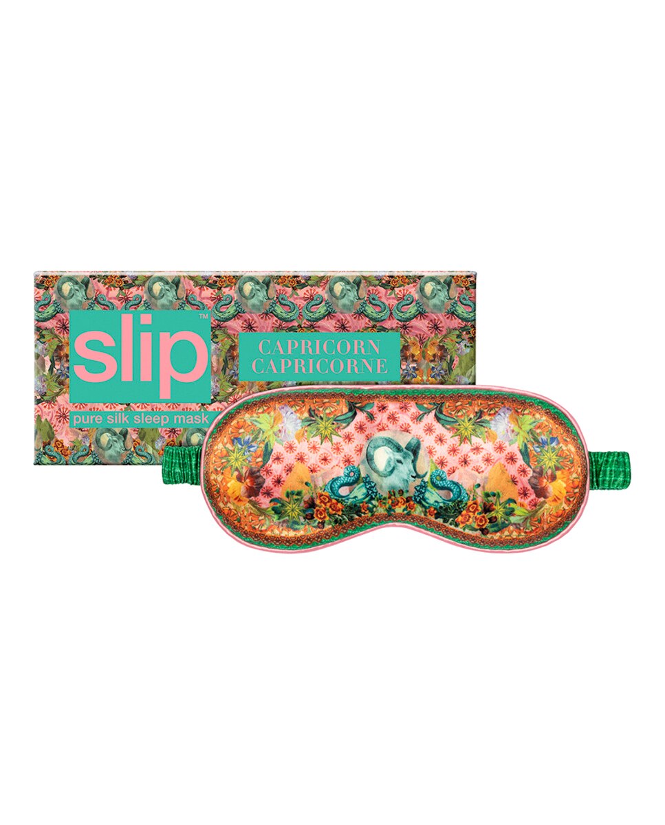 Imagen 0 de Máscara Para Dormir De Seda Pura  Zodiaco  Capricornio Slip capricornio
