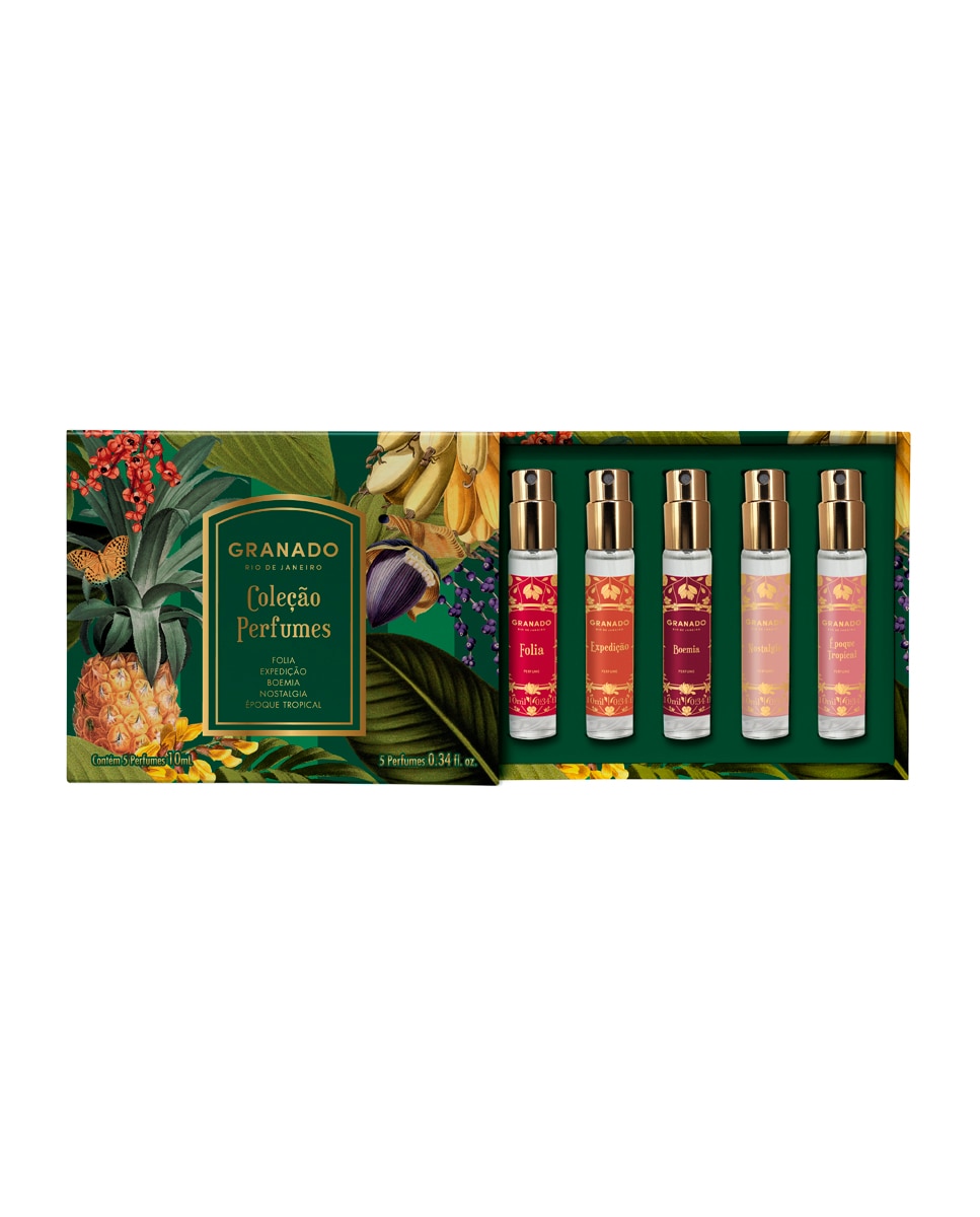 GRANADO – Estuche regalo descubrimiento Eau de Parfum Exuberancia Tropical Granado.