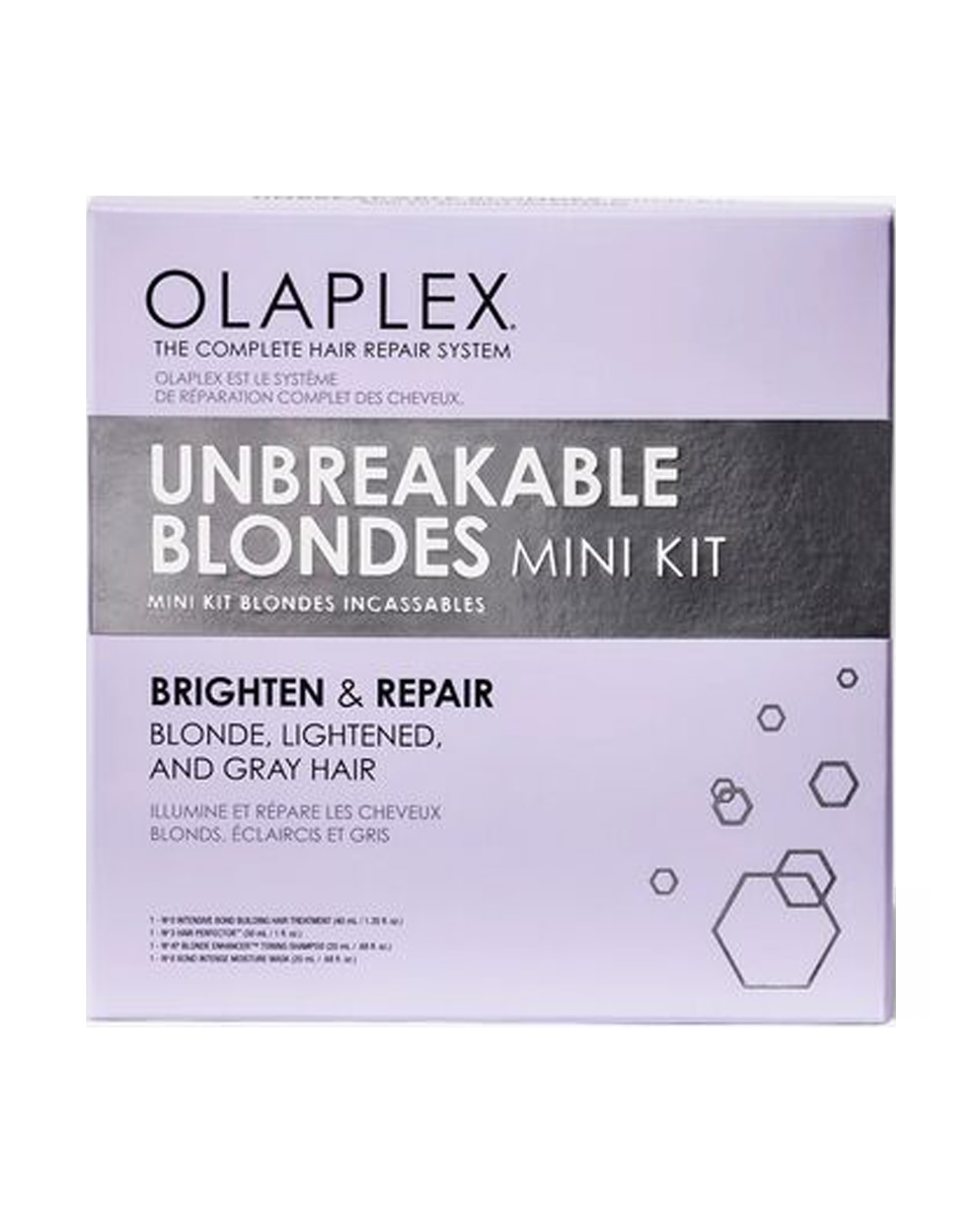 Estuche de regalo Unbreakable Blondes Mini Kit Olaplex 1