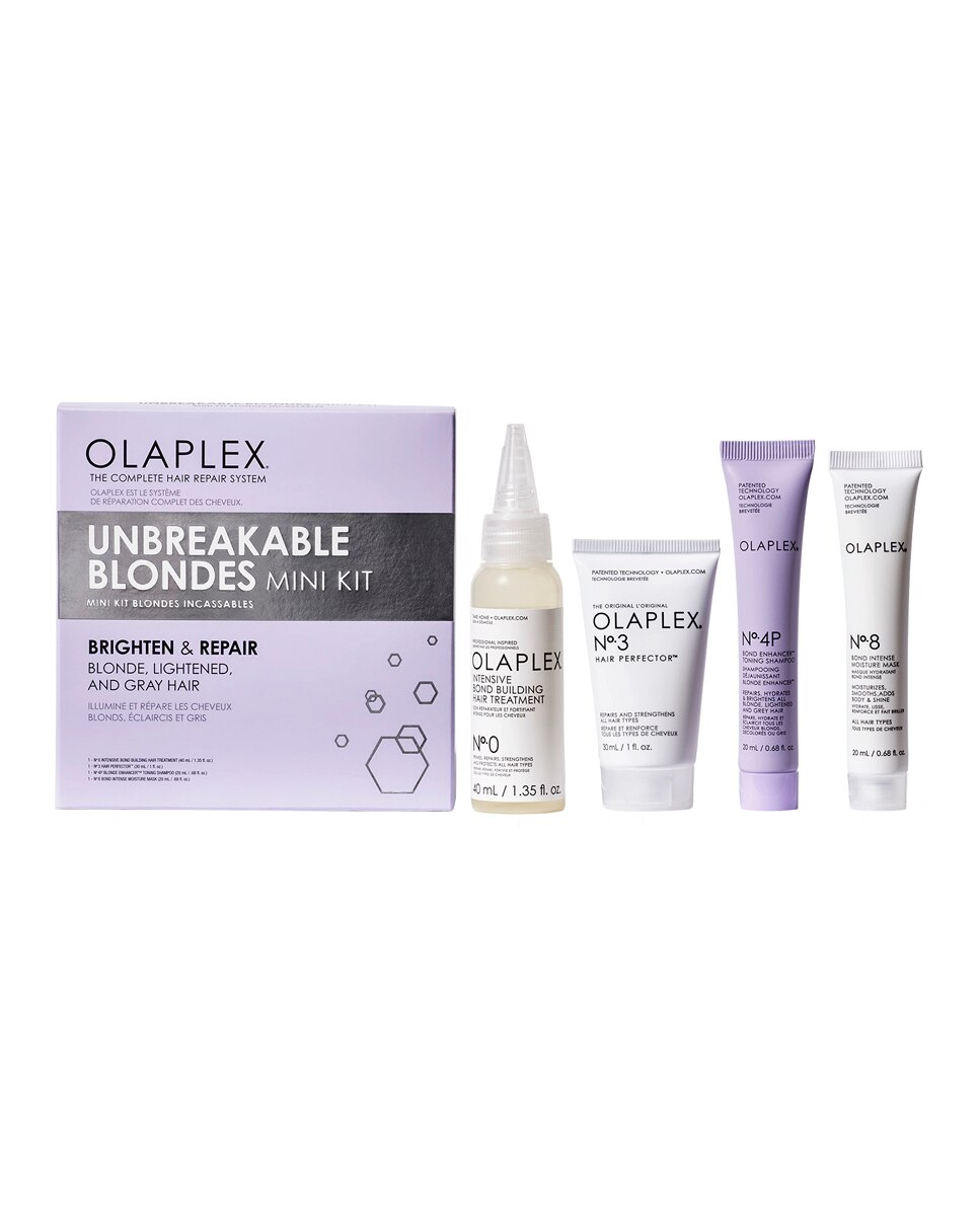 Estuche de regalo Unbreakable Blondes Mini Kit Olaplex 3
