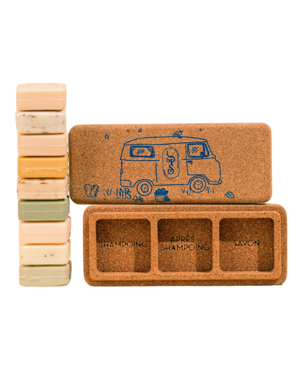 Imagen 0 de Caja de transporte de corcho Single cork travel box Les Panacées