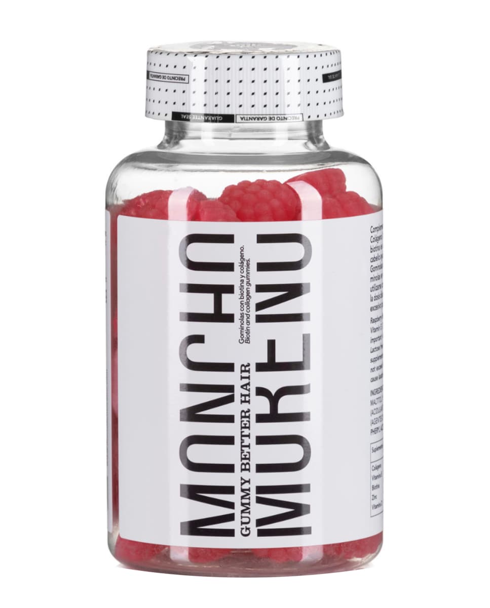 Complemento alimenticio en gominolas para el crecimiento capilar 270 gr Moncho Moreno 1