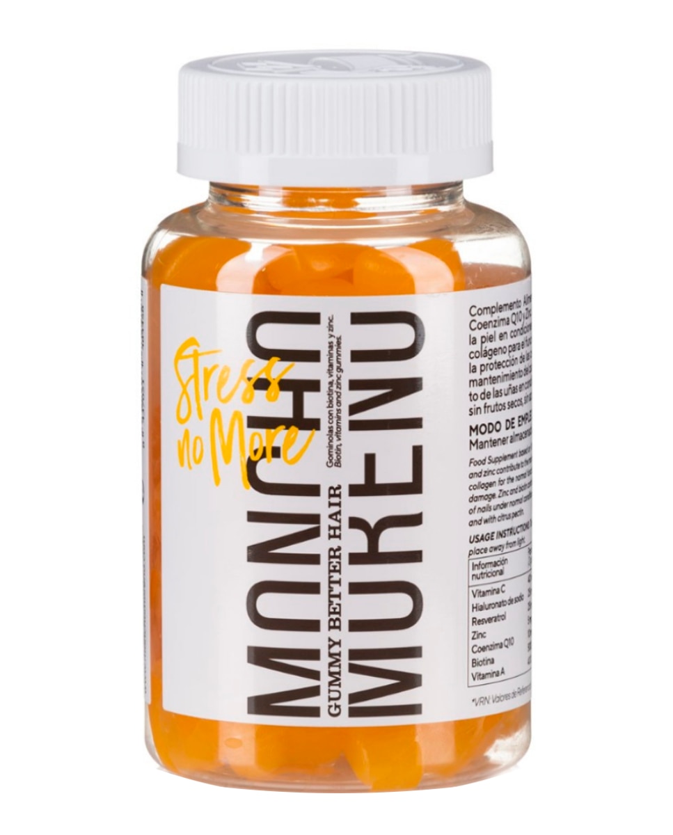 Moncho Moreno - Gominolas para frenar la caída provocada por estrés 180 gr Moncho Moreno.