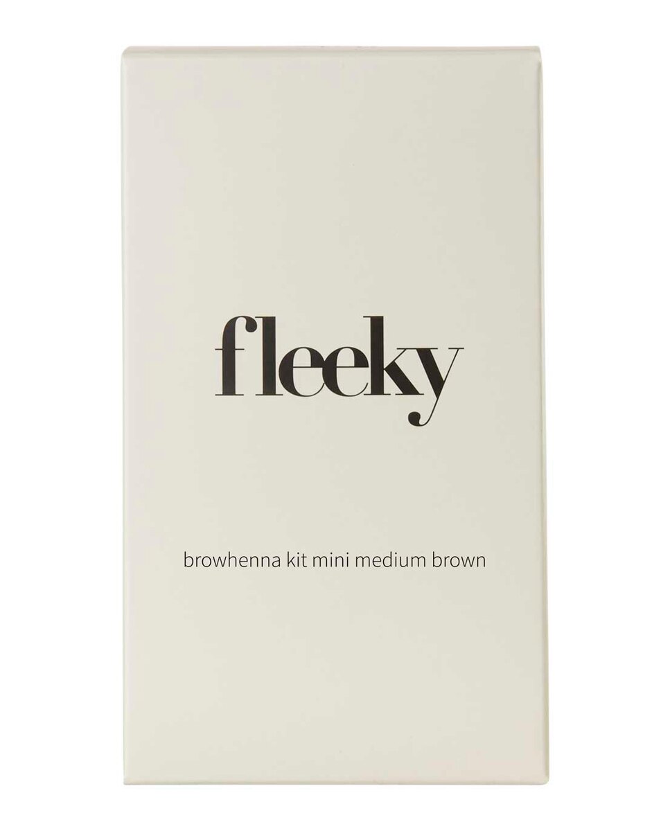 Kit de Henna para Cejas Teñidas y Definidas Brows Fleeky - Marrón Marrón-2