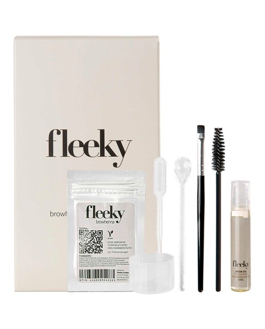 Kit de Henna para Cejas Teñidas y Definidas Brows Fleeky