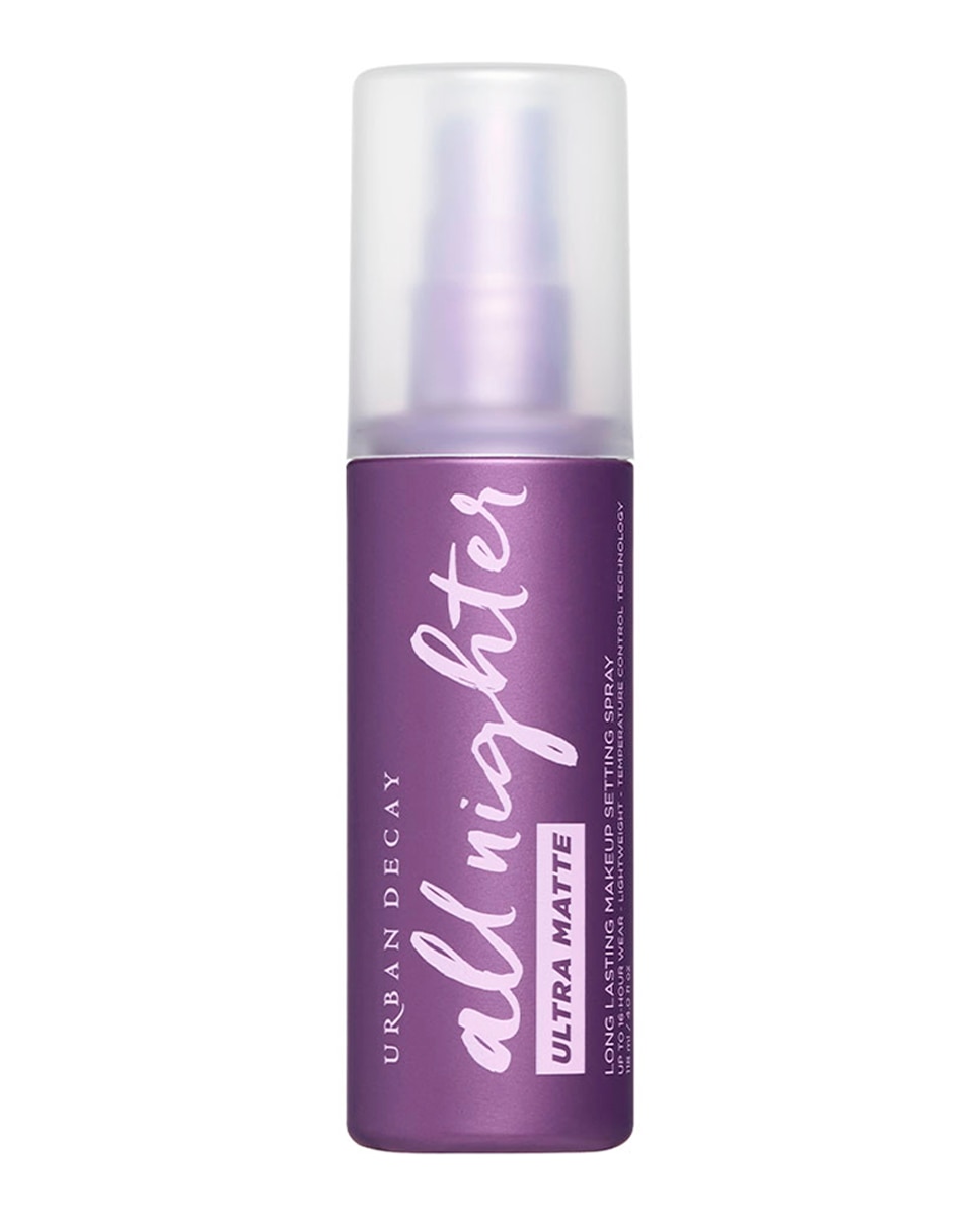 URBAN DECAY - Fijador de maquillaje Complexion & Setting All Nighter Setting Spray Ultra Matte 120 ml Urban Decay.