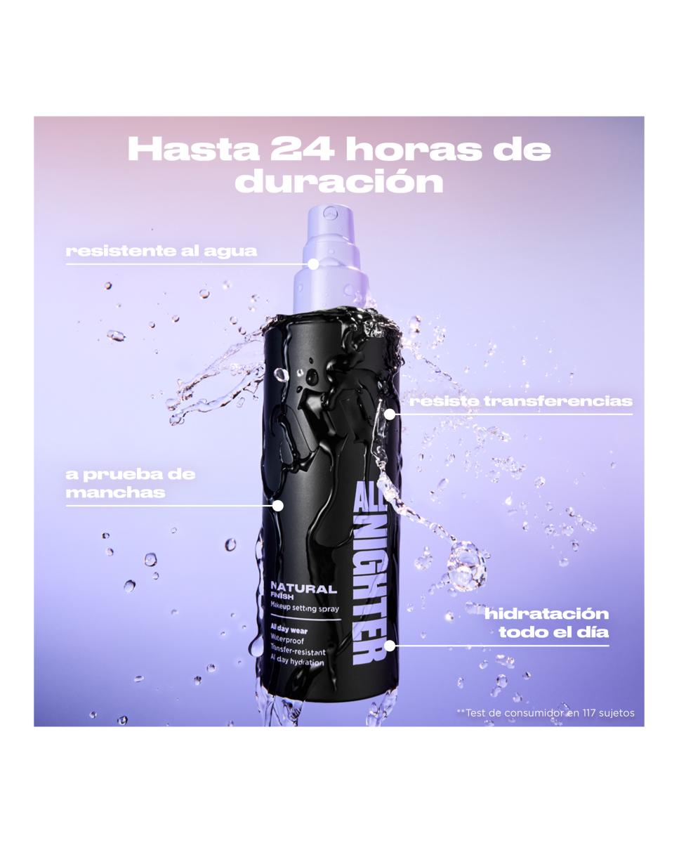 Spray Fijador de Maquillaje Acabado Natural All Nighter 30Ml Urban Decay - Natural Finish 30 ml Natural Finish-4