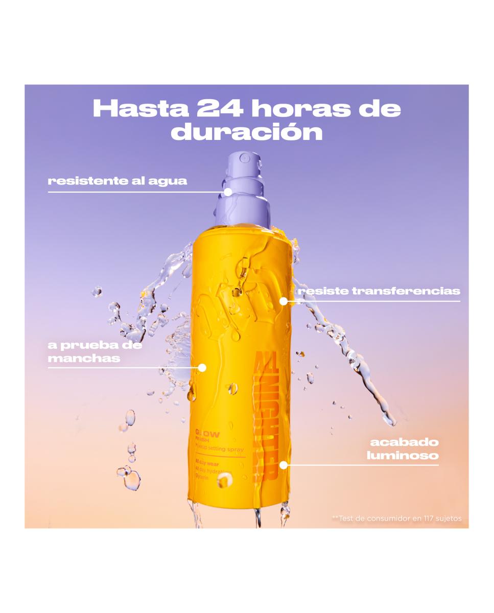 Imagen 4 de Spray Fijador de Maquillaje Glow All Nighter 30 Ml Urban Decay - Glow 30 ml Glow