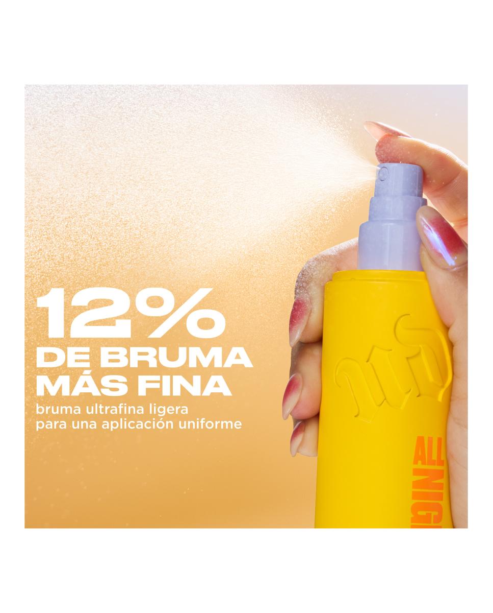 Imagen 6 de Spray Fijador de Maquillaje Glow All Nighter 30 Ml Urban Decay - Glow 30 ml Glow