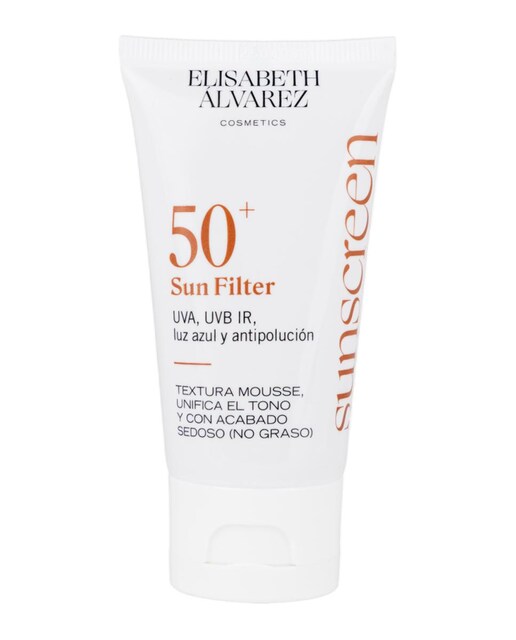 Protector Solar Sun Filter50 Ml Elisabeth Álvarez Cosmetics