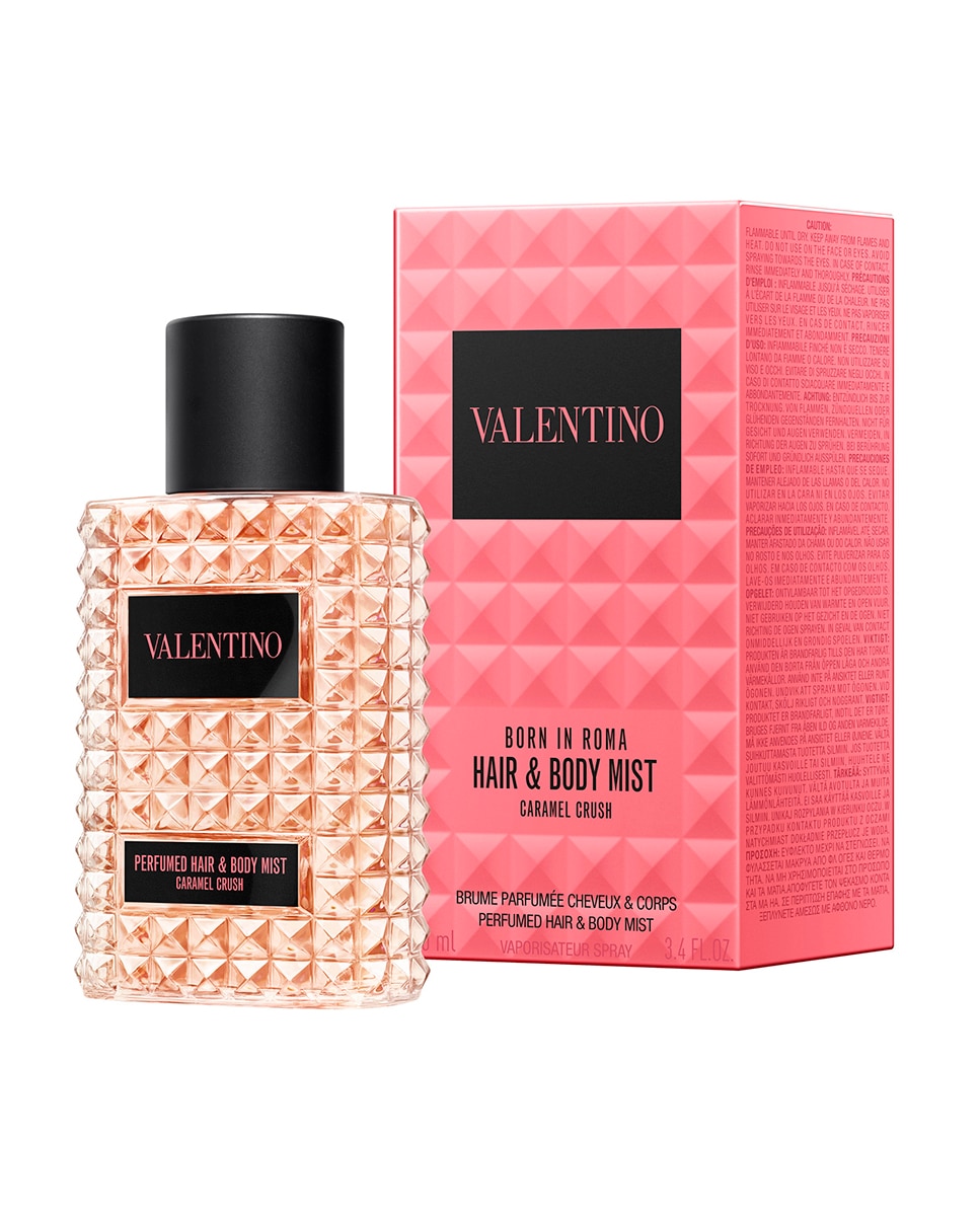 Imagen 3 de Eau de Parfum Born in Roma Hair & Body Mist Caramel Crush 100 Ml Valentino - 100 ml