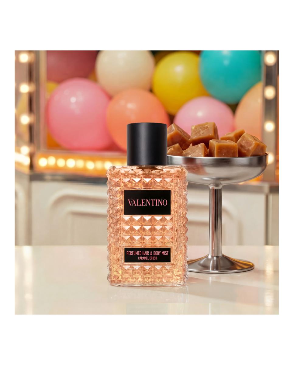 Imagen 5 de Eau de Parfum Born in Roma Hair & Body Mist Caramel Crush 100 Ml Valentino - 100 ml