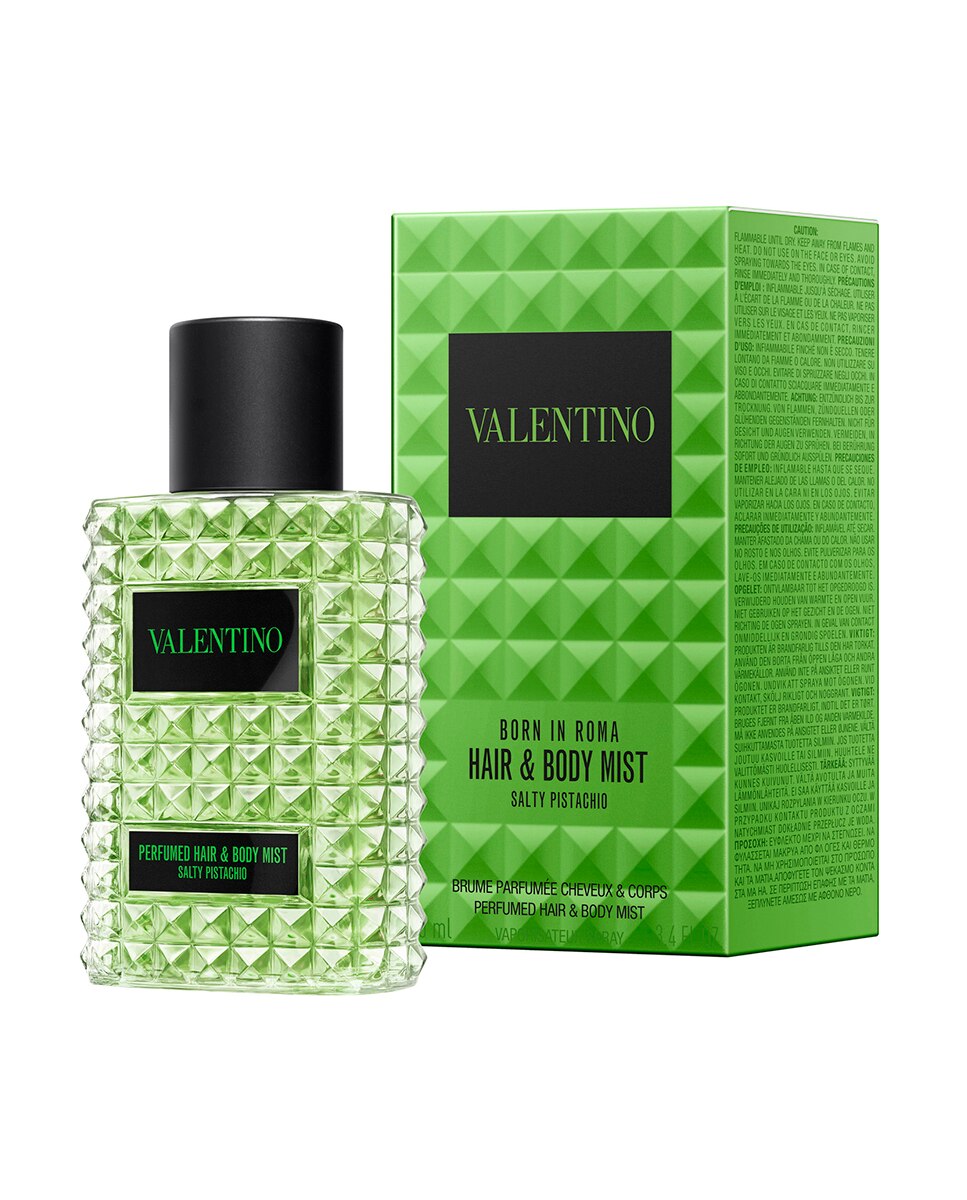 Eau de Parfum Born in Roma Hair & Body Mist Salty Pistachio 100 Ml Valentino - 100 ml 3