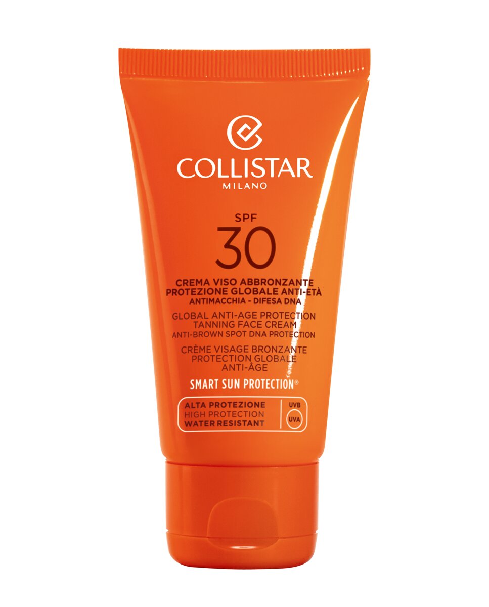 Collistar - Crema Bronceadora de cara Global Anti-Edad SPF 30 Collistar.