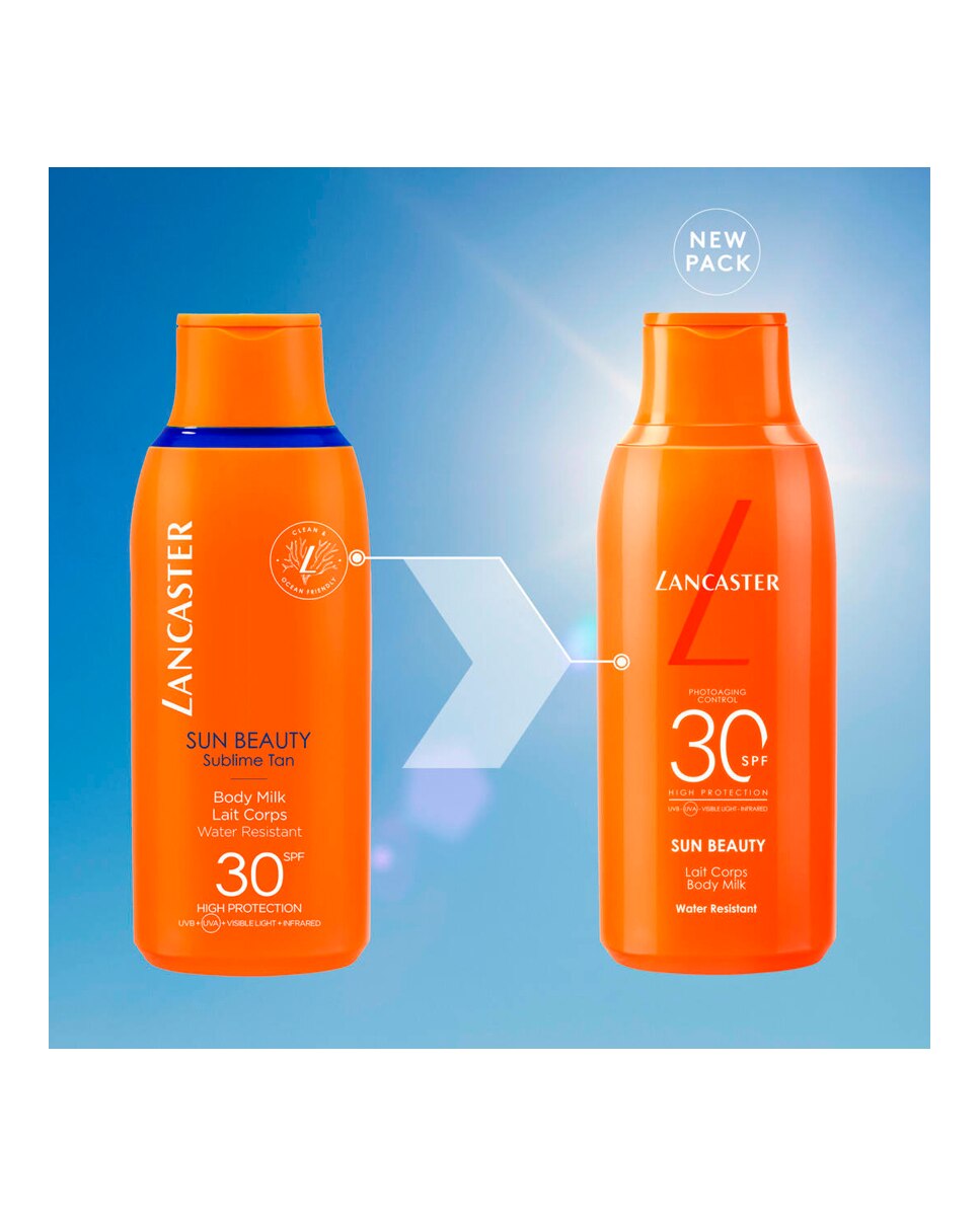 Leche Protectora Sun Beauty Jumbo SPF 30 Lancaster - 400 ml 4