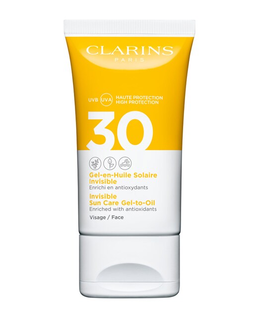 Imagen 0 de Gel Aceite Solar Invisible Spf 30, 50 ml Clarins