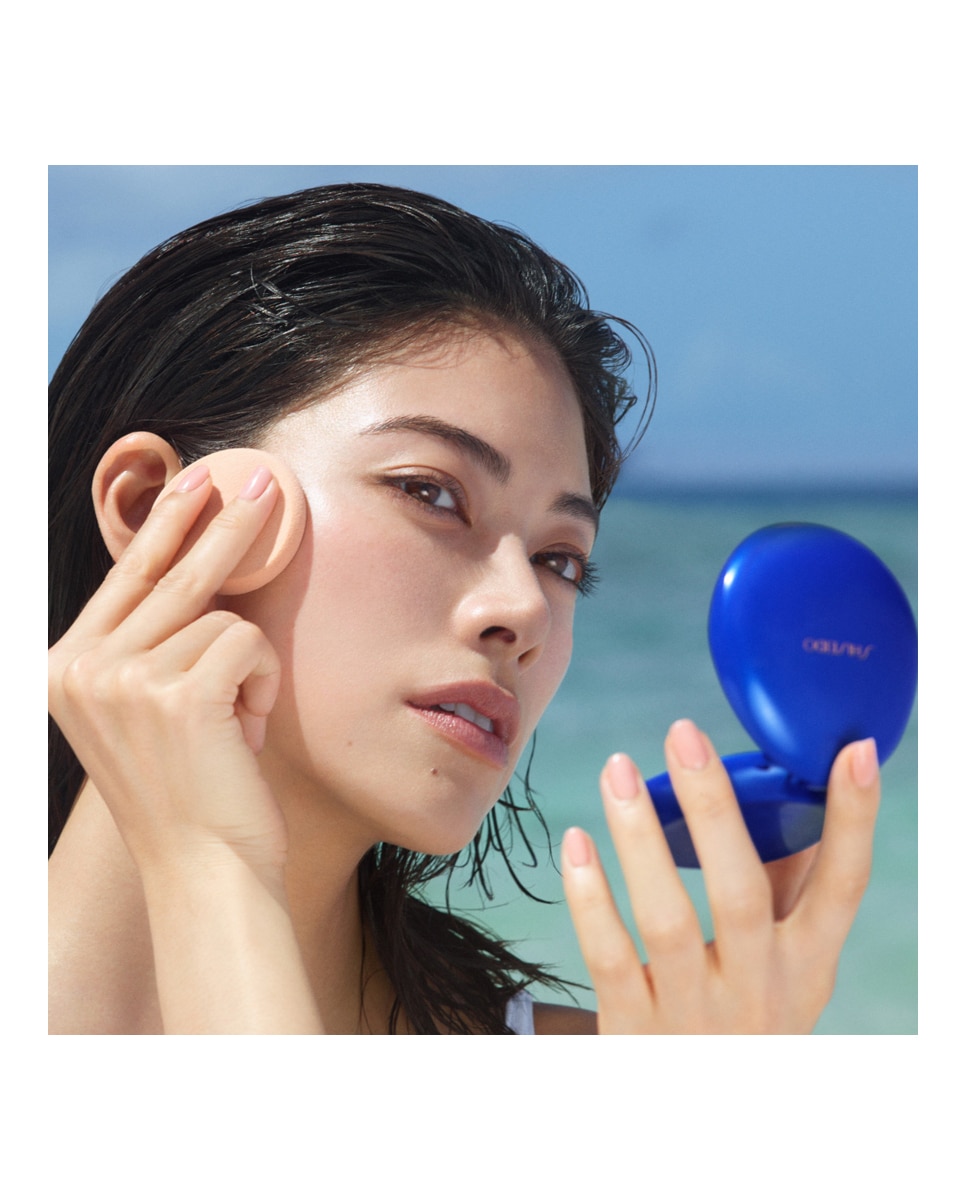 Recarga fondo de maquillaje Uv Protective SPF 30 Shiseido. - Dark Beige 12 g Dark Beige-4