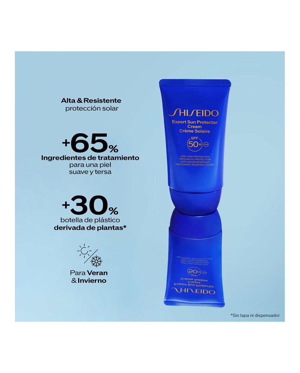 Crema Expert Sun Protector SPF50+ 50 ml Shiseido - 50 ml 5