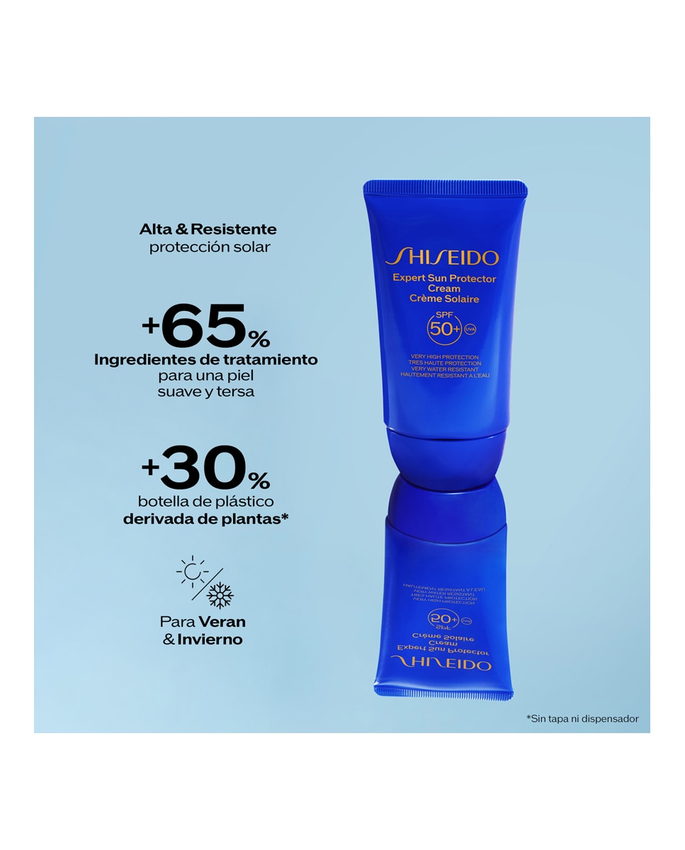 Imagen 5 de Crema Expert Sun Protector SPF30 50 ml Shiseido - 50 ml