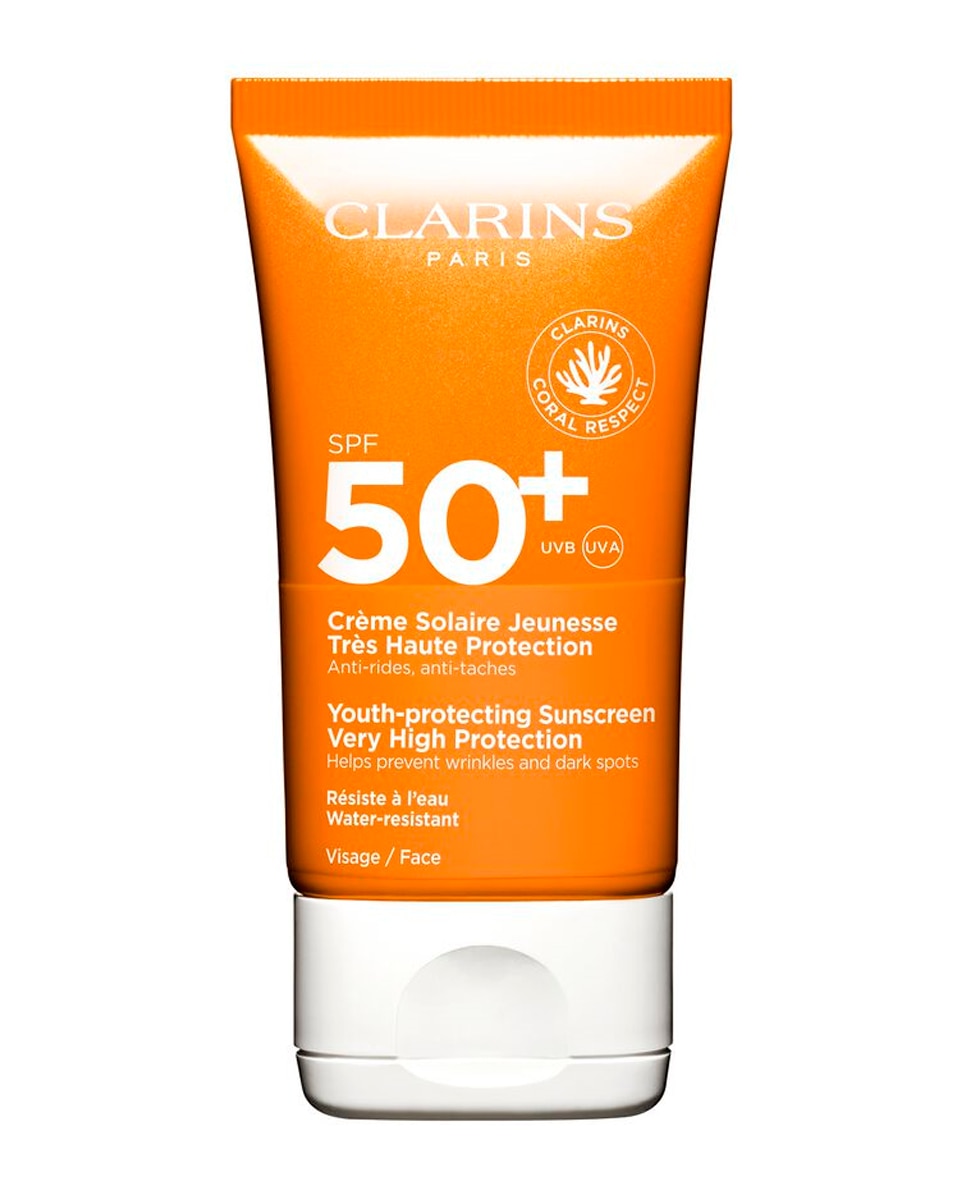 Crema Solar Juventud Muy Alta Protección SPF 50+ Clarins