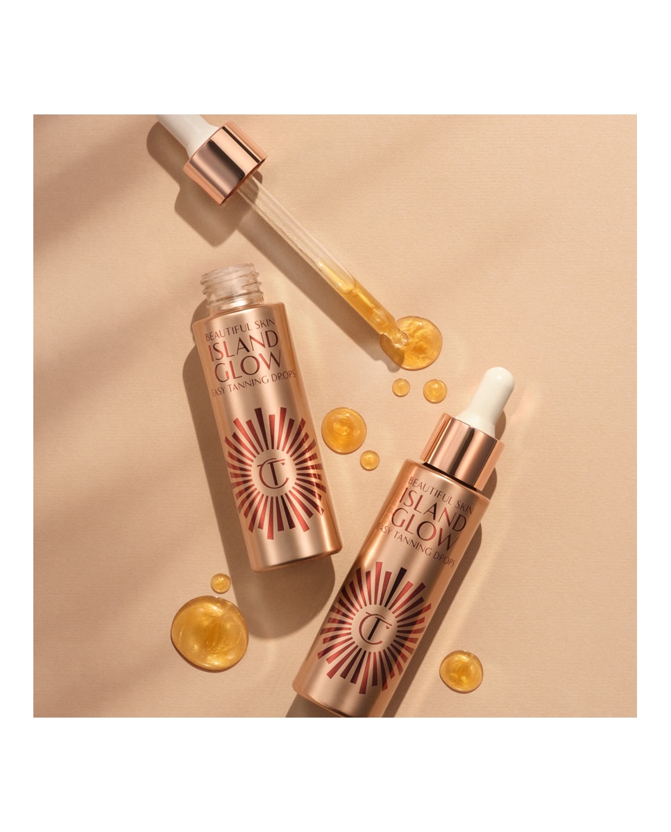Imagen 3 de Autobronceador Beautififul Skin Island Glow Easy Tanning Drops Charlotte Tilbury - Fair/Medium Fair/Medium