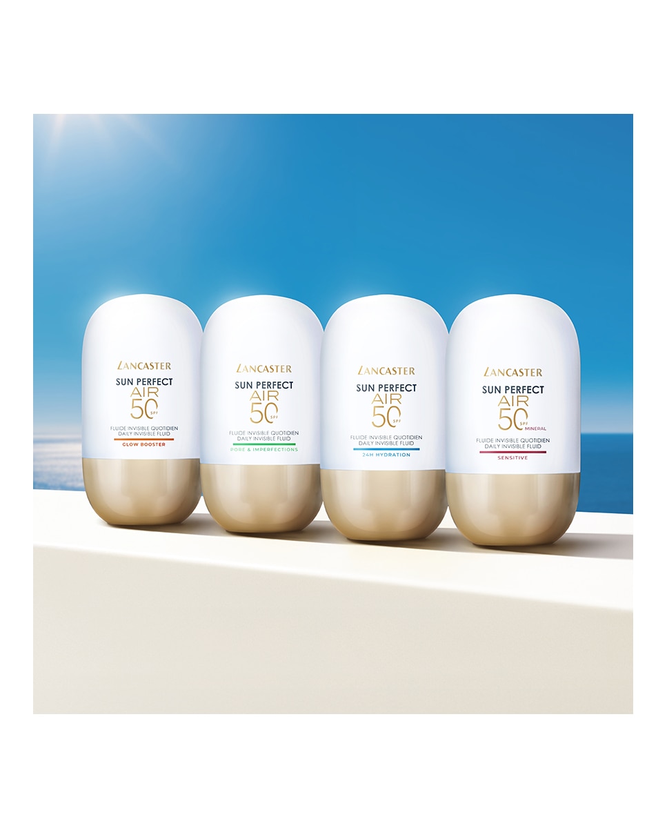 Sun Perfect AIR Daily Invisible Fluid SPF50 24H Hydration Lancaster - 40 ml 6