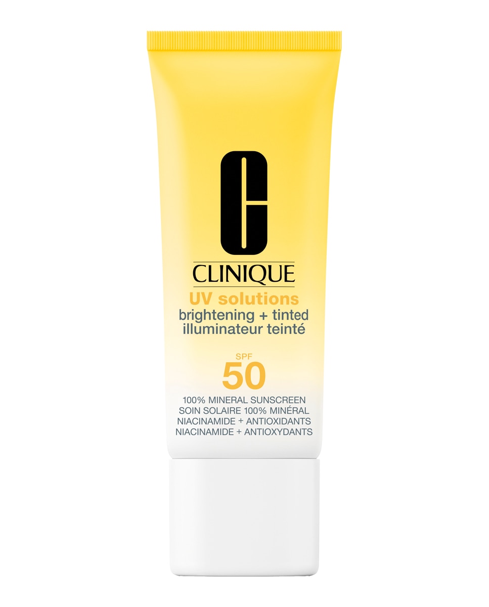 Protector Solar Iluminador con Color SPF 50 40 Ml UV Solutions Clinique - Tono Deep 40 ml Tono Deep-1