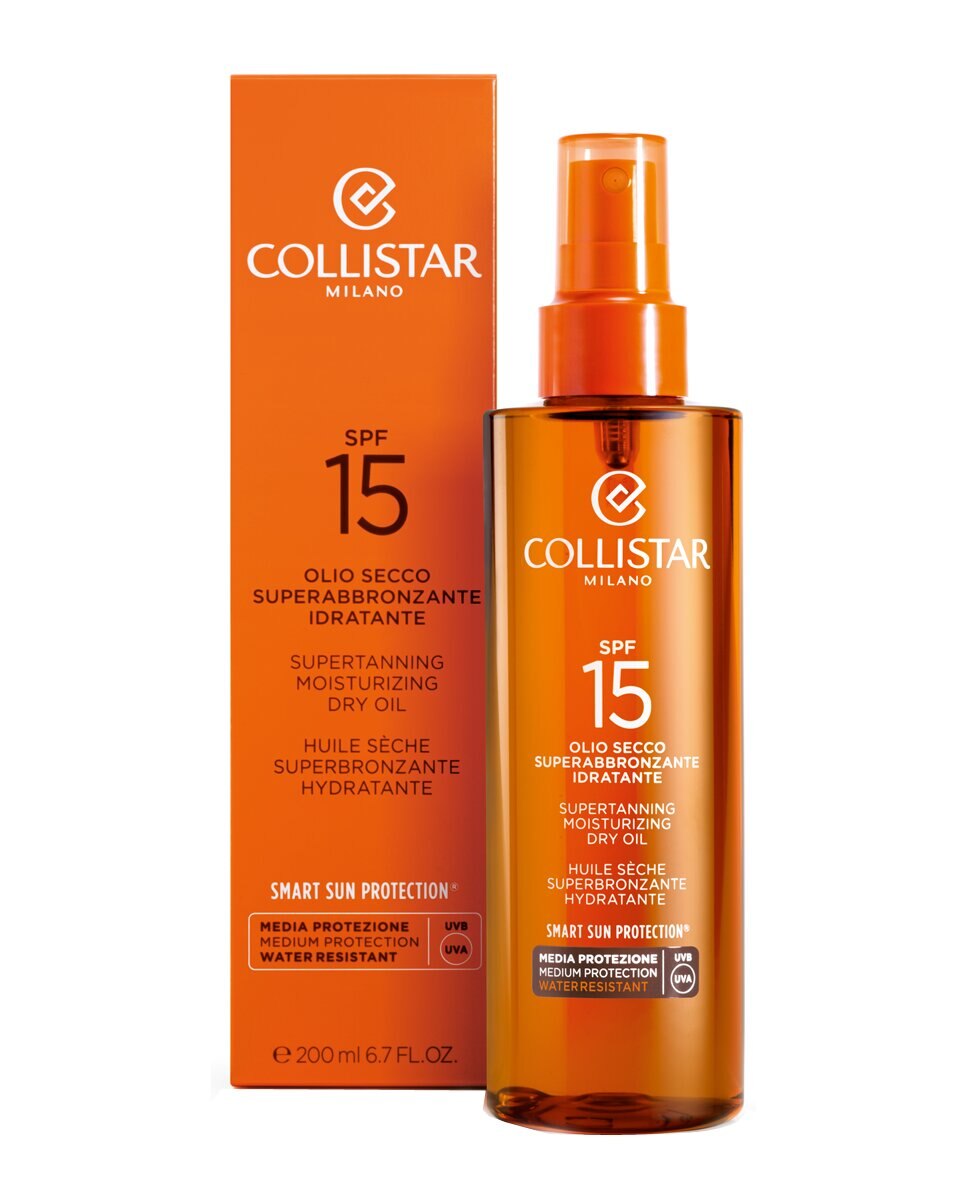 Aceite Seco Superbronceador Hidratante SPF 15 Collistar - 200 ml 2